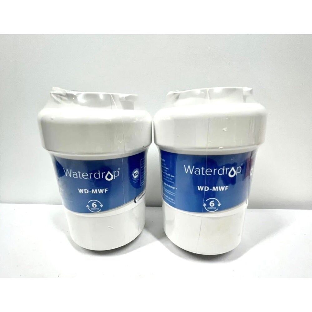 Waterdrop WD-MWF Fridge Water Filter ~ Fits GE-MWF ~ New Sealed